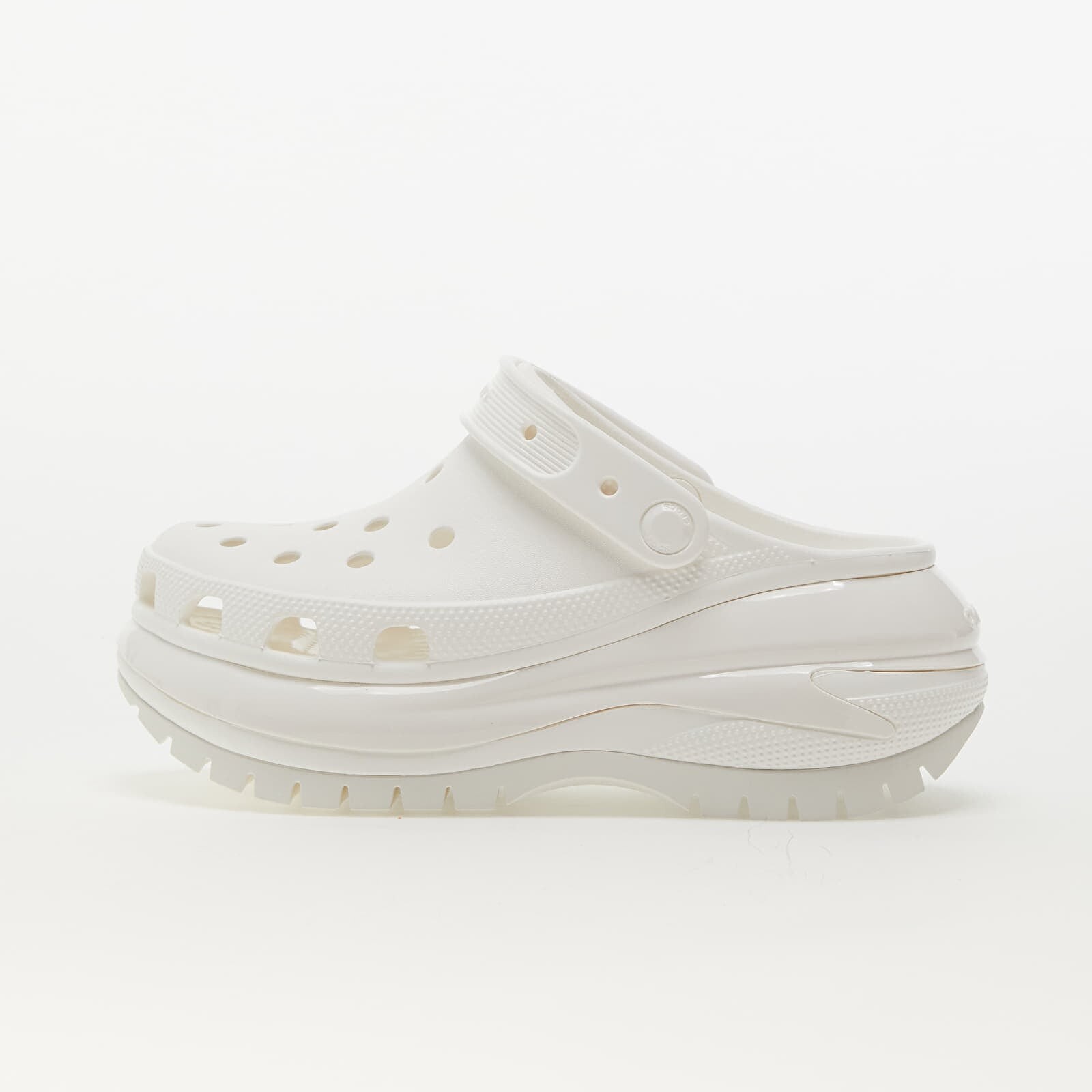 Sneakers Crocs Classic Mega Crush Clog White UK 9