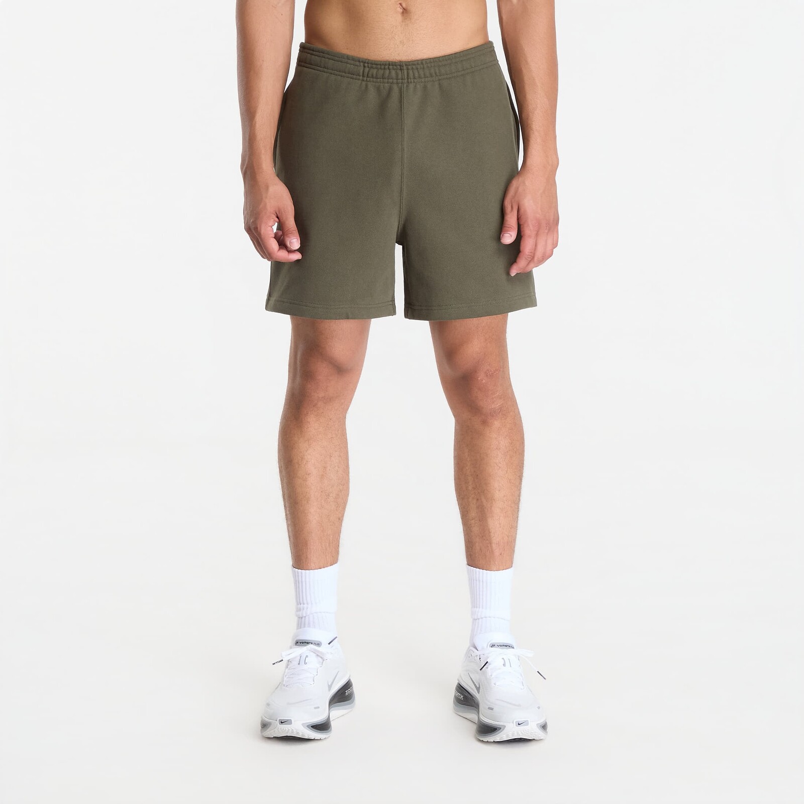 Nike Men's Fleece Shorts Cargo Khaki M