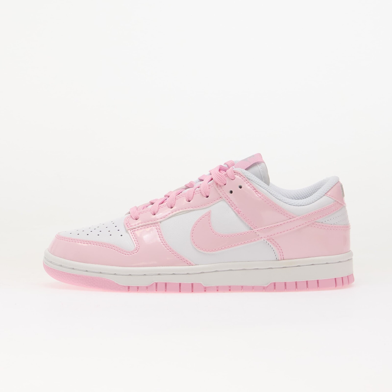 Sneakers Nike Dunk Low SE White/ Pink Rise-White-Metallic Silver UK 7.5
