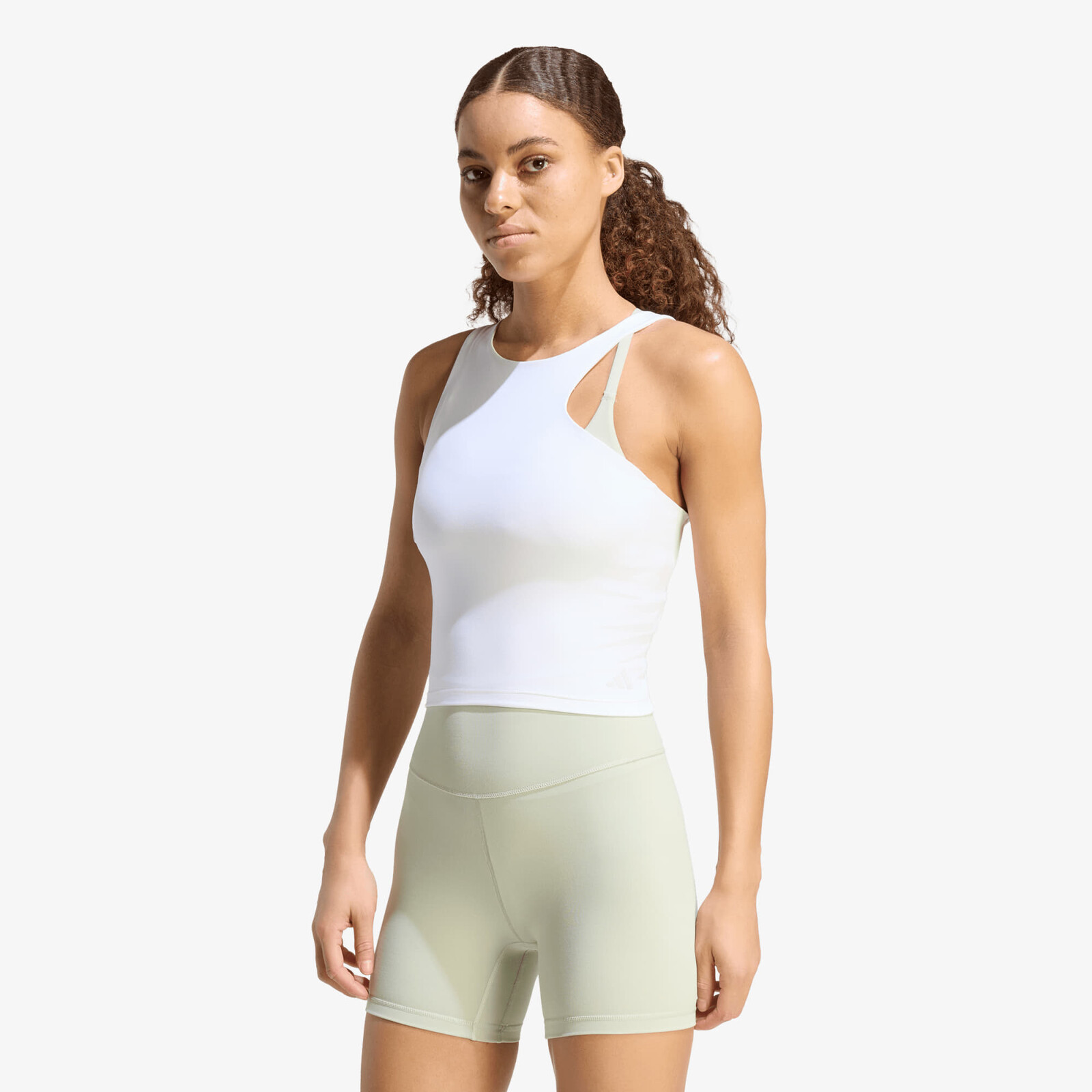 Tank top adidas All Me Tank Top White S