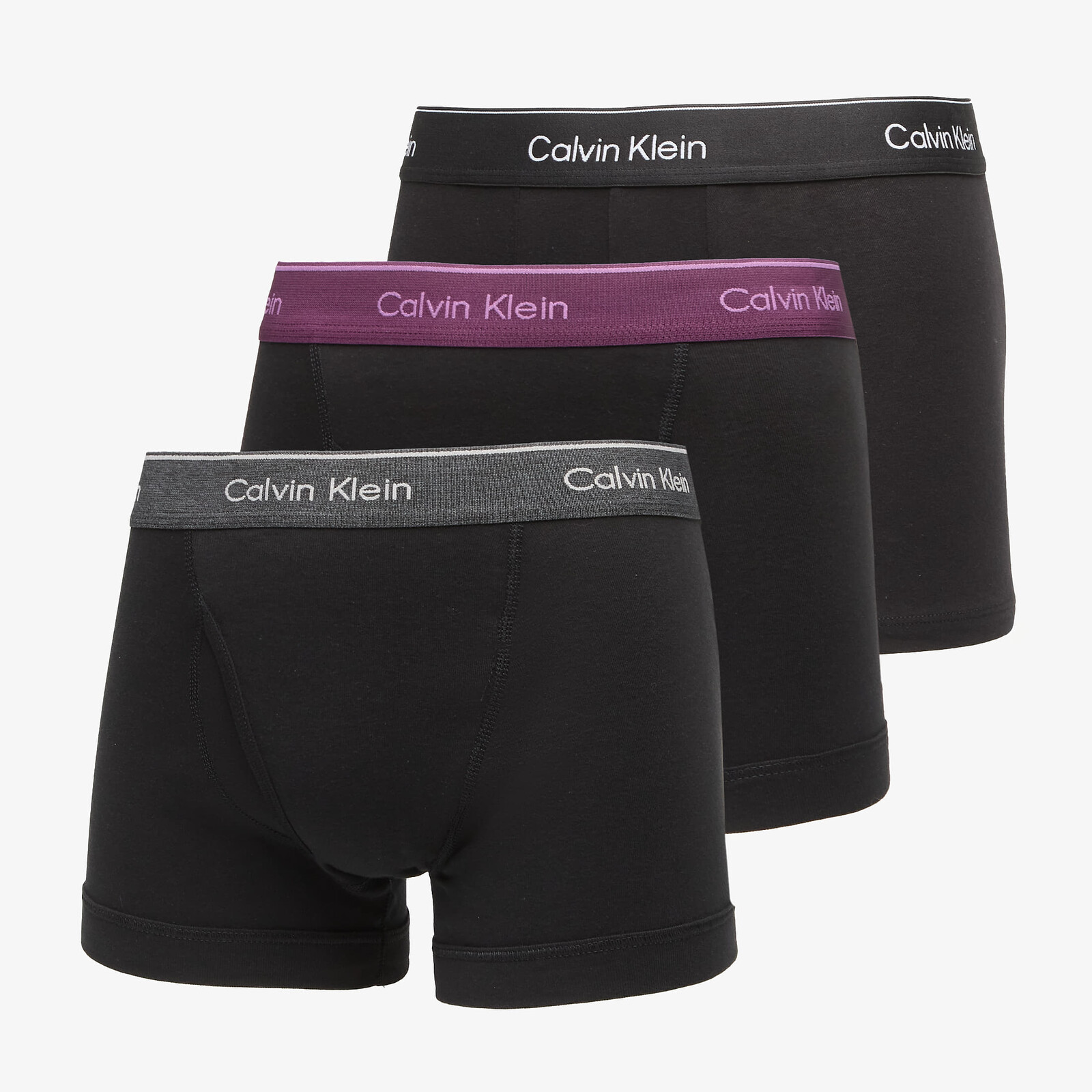 Calvin Klein Trunk 3-Pack Purple L
