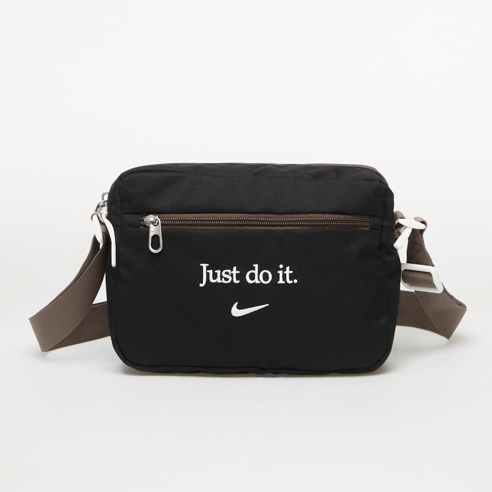 Bag Nike Heritage 2.0 Color-Block Crossbody Bag 4L Black/ Ironstone/ Sail 4 l