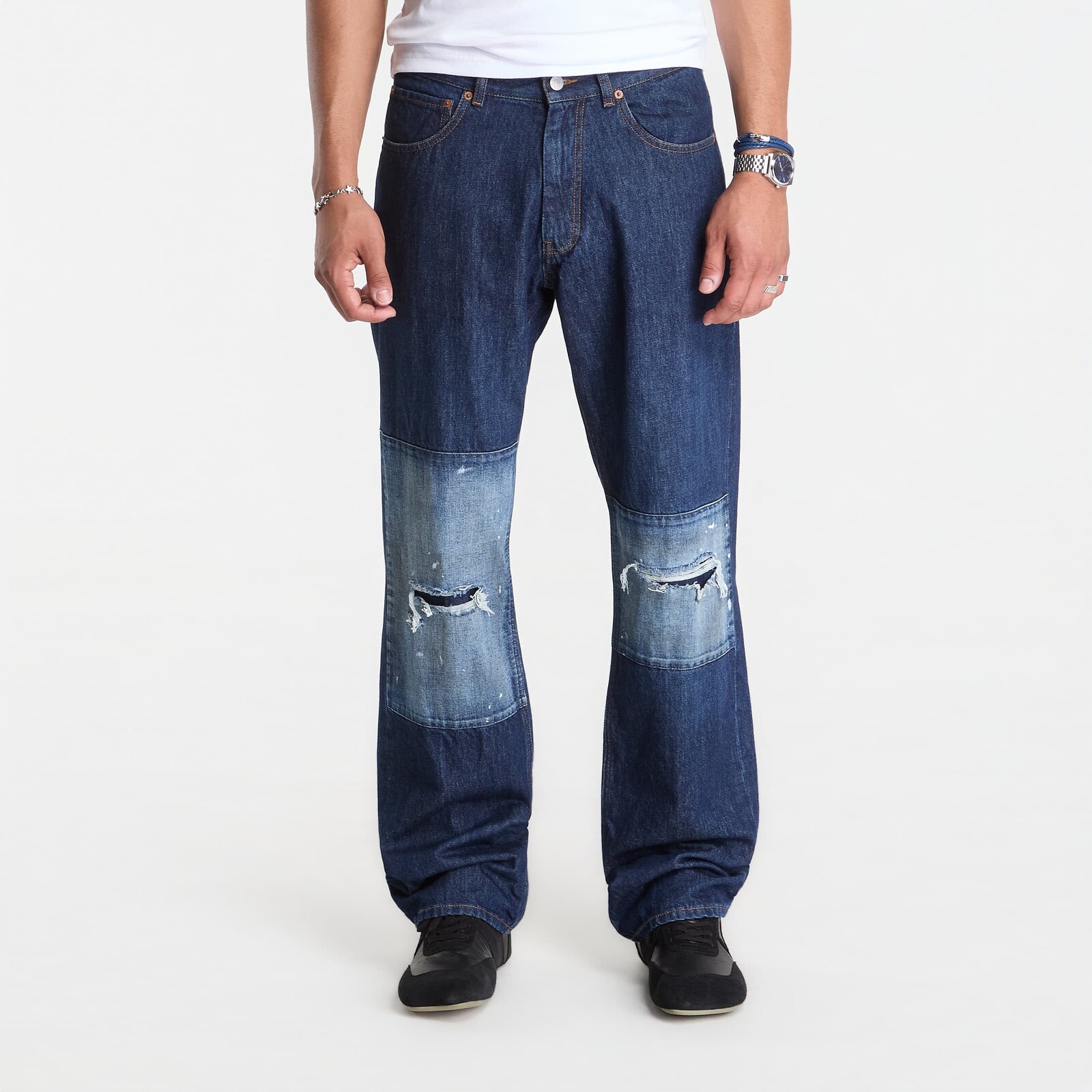 Pants MM6 Pants 5 Pockets Medium Blue 34