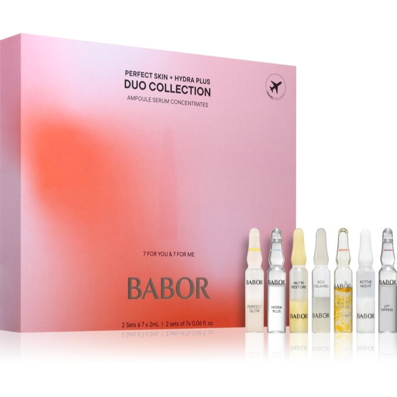 BABOR Ampoule Concentrates Duo Collection set for intense skin care