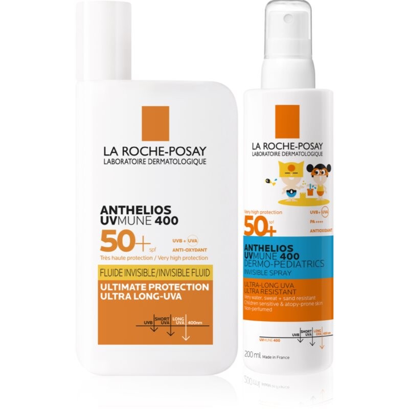La Roche-Posay Anthelios UVMUNE 400 set for tanning