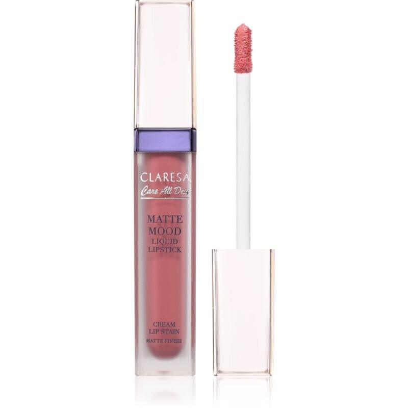 Claresa Care All Day Matte Mood Liquid Lipstick liquid matt lipstick shade 04 Overjoy 7 ml