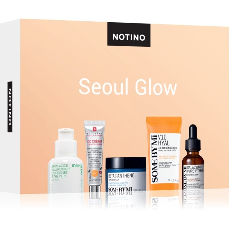 Beauty Discovery Box Notino Seoul Glow set for women