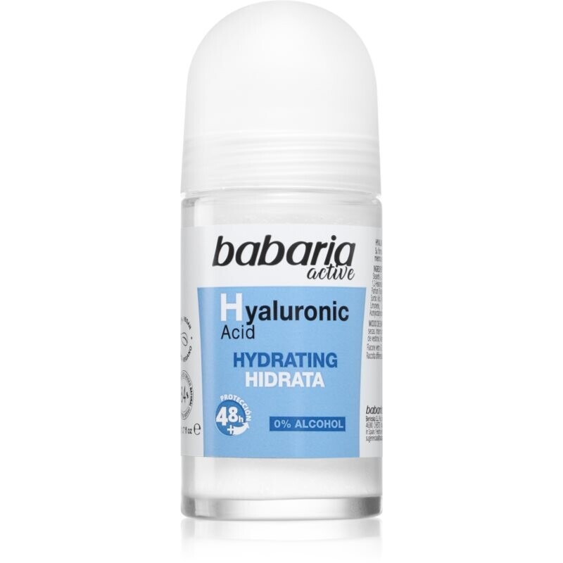 Babaria Hyaluronic Acid roll-on deodorant 50 ml