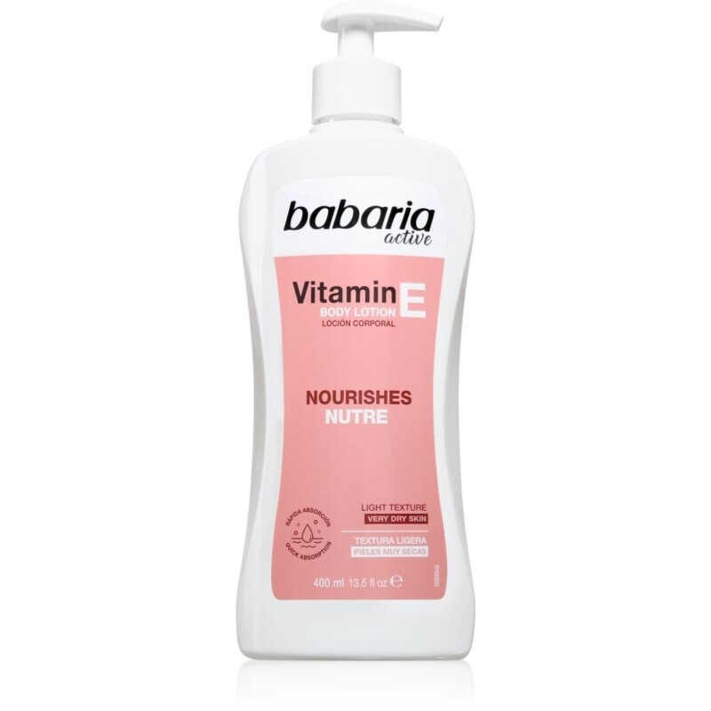 Babaria Vitamin E nourishing body lotion 400 ml