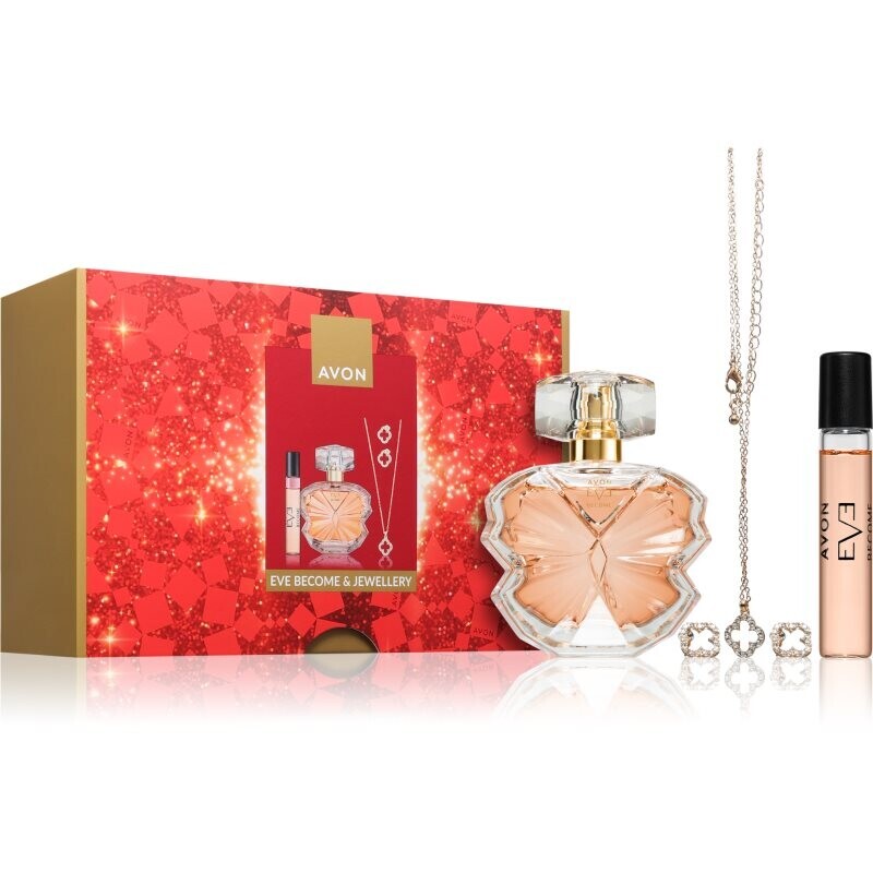 Avon Eve Become and Jewellery Giftset gift set for women 3 pc