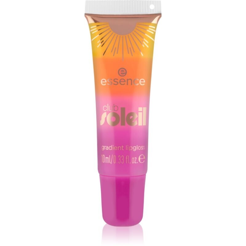 essence club SOLEIL lip gloss shade 01 Heatwave Kiss 10 ml