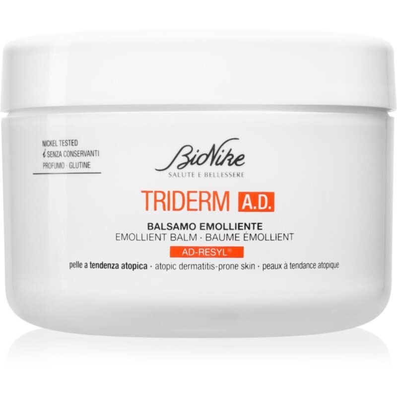 BioNike Triderm A. D. Emollient balm for atopic skin 450 ml