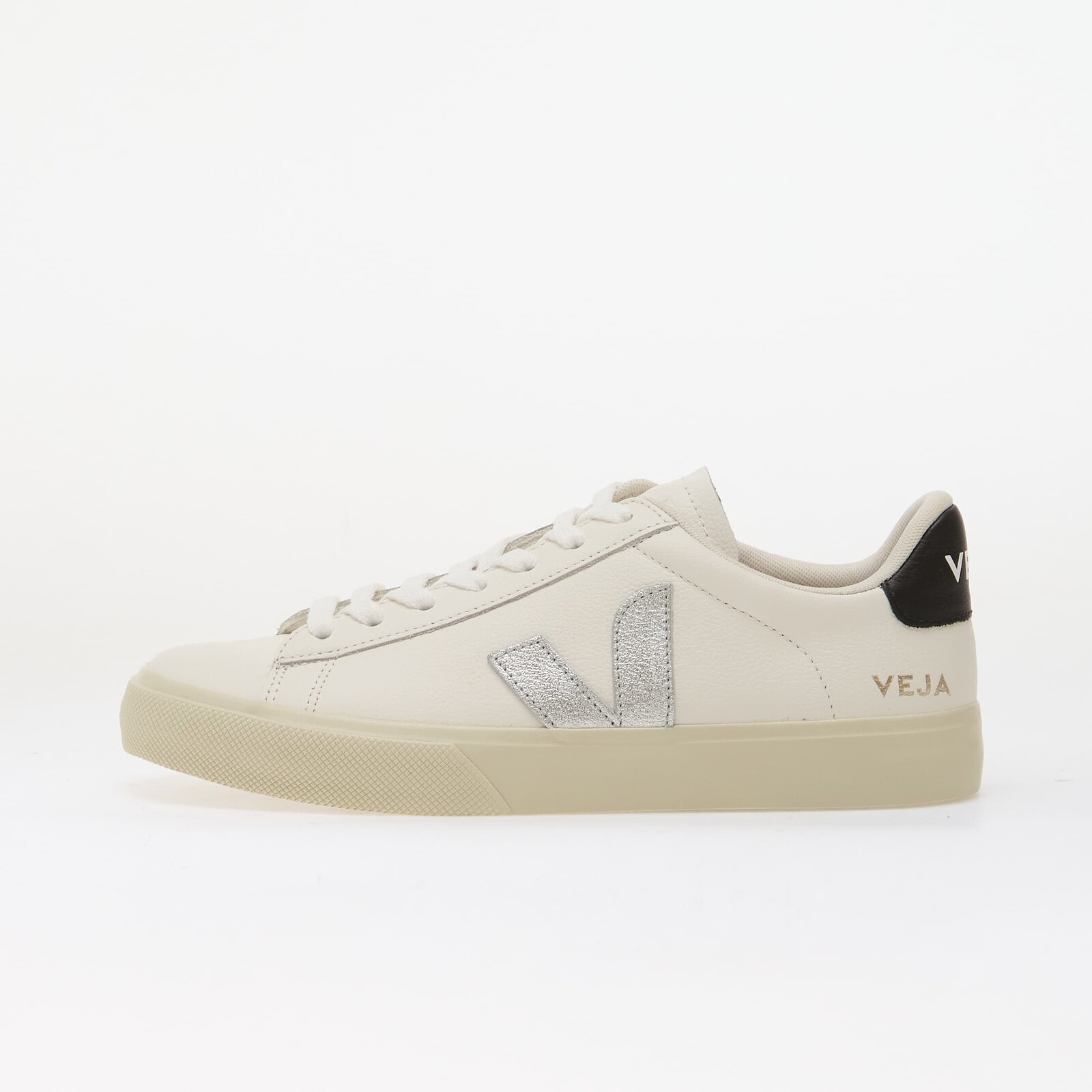 Sneakers Veja Campo Leather White/ Silver/ Black UK 4