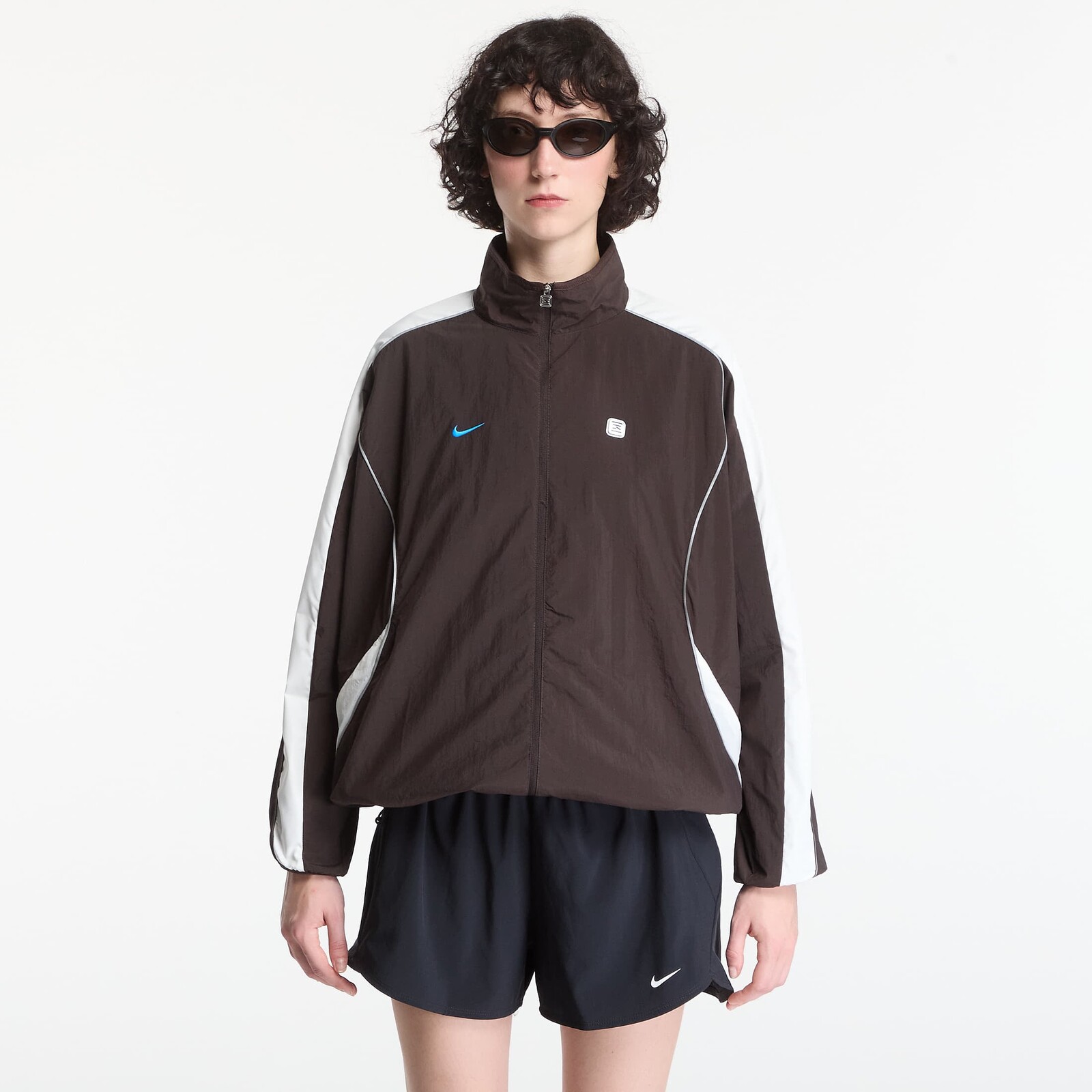 Jacket Nike Sportswear Women's Woven Jacket Velvet Brown/ Sail/ Sail M