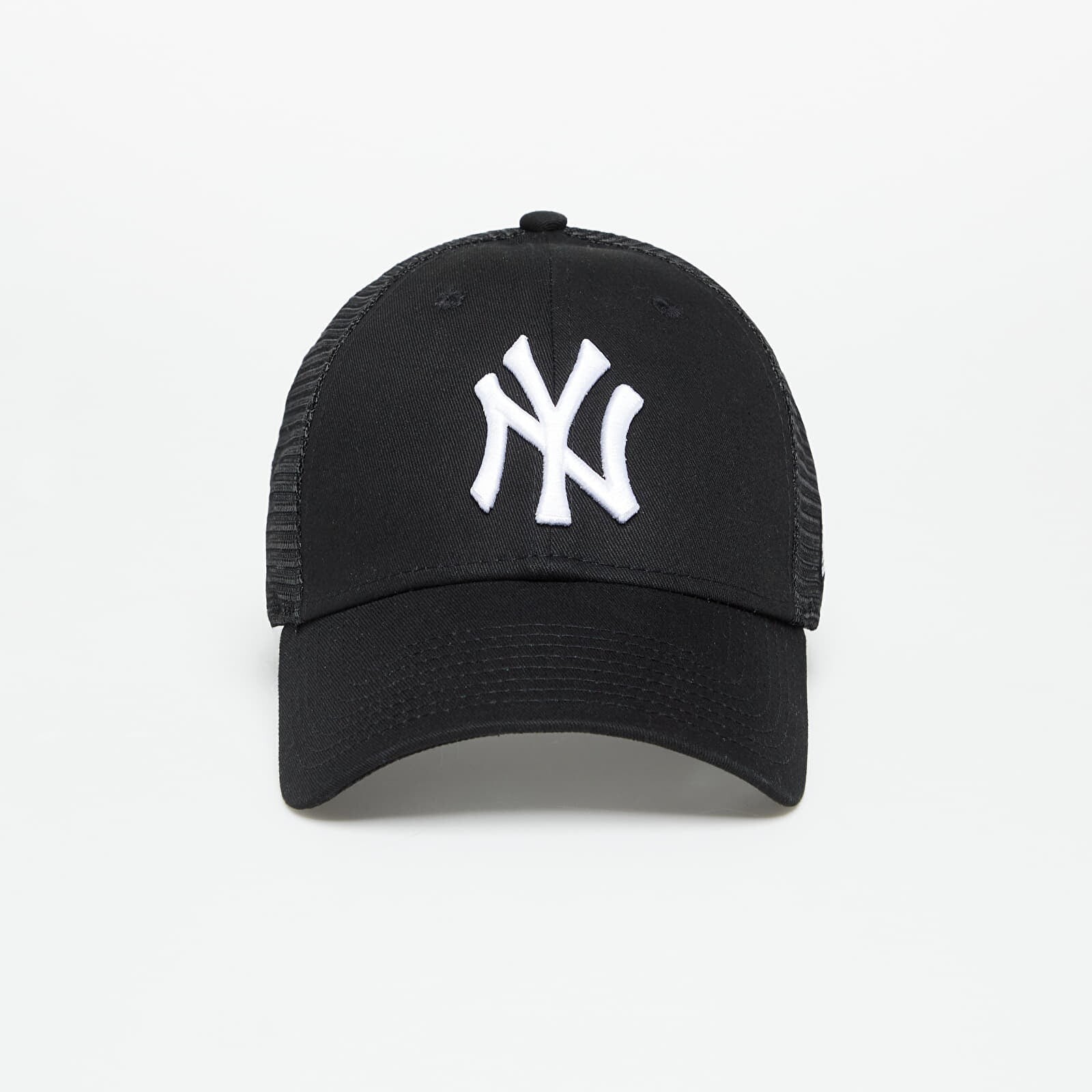 New Era New York Yankees Home Field 9FORTY Trucker Cap Black/ White Universal