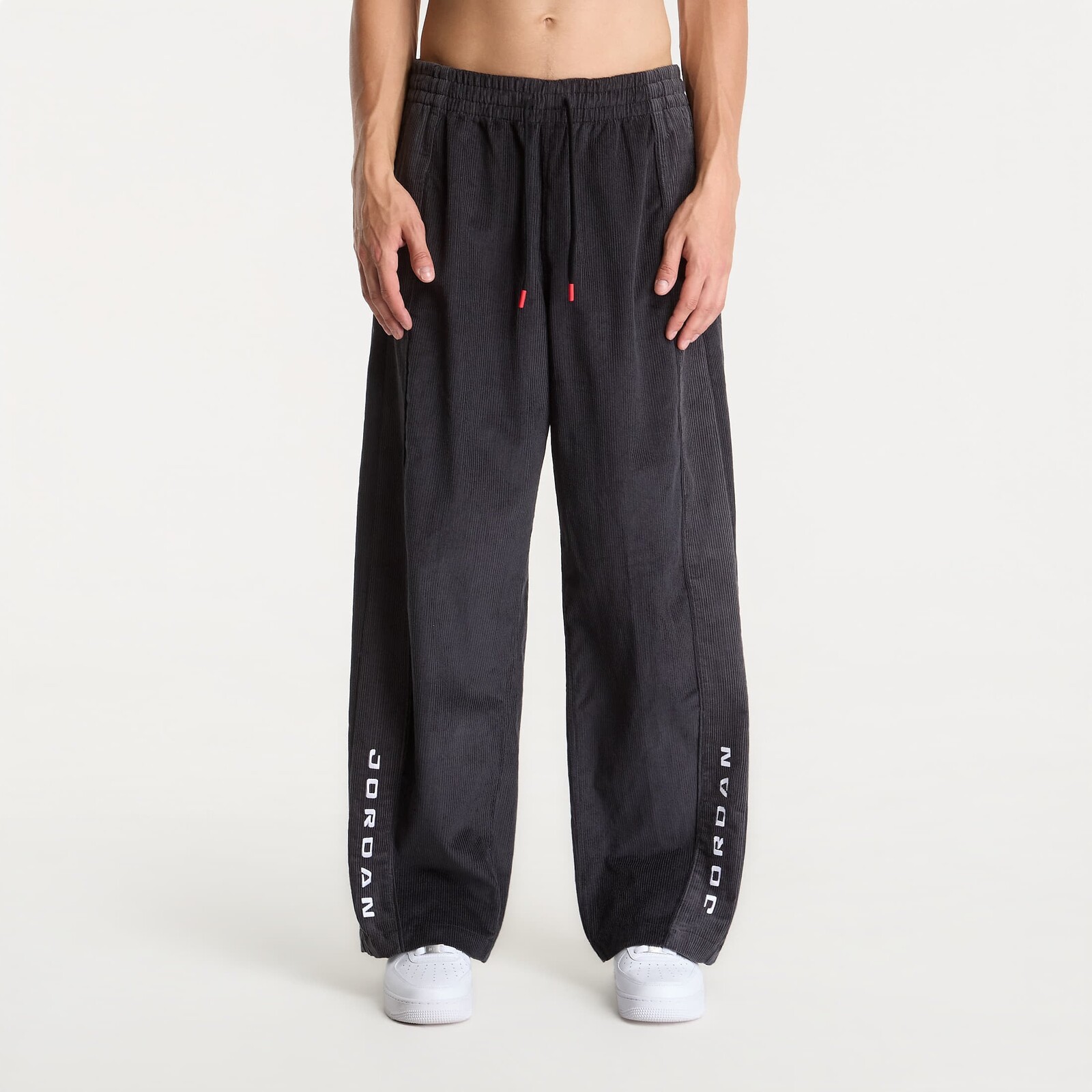 Pants Jordan Flight Men's Corduroy Pants Black/ Dk Smoke Grey/ Black/ White L