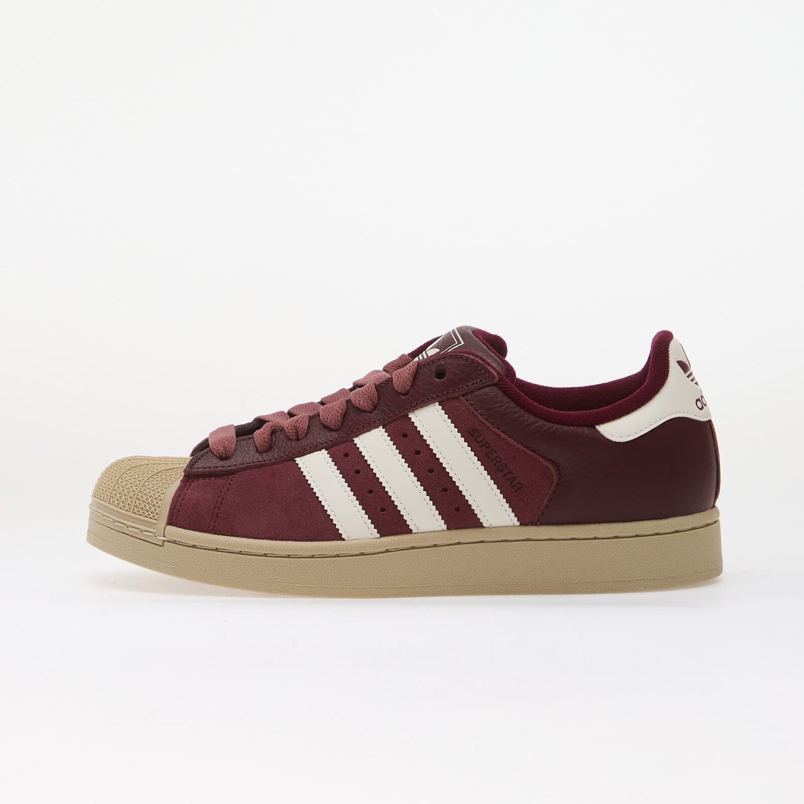 Sneakers adidas Superstar Ii Maroon/ Core White/ Khaki Three UK 12