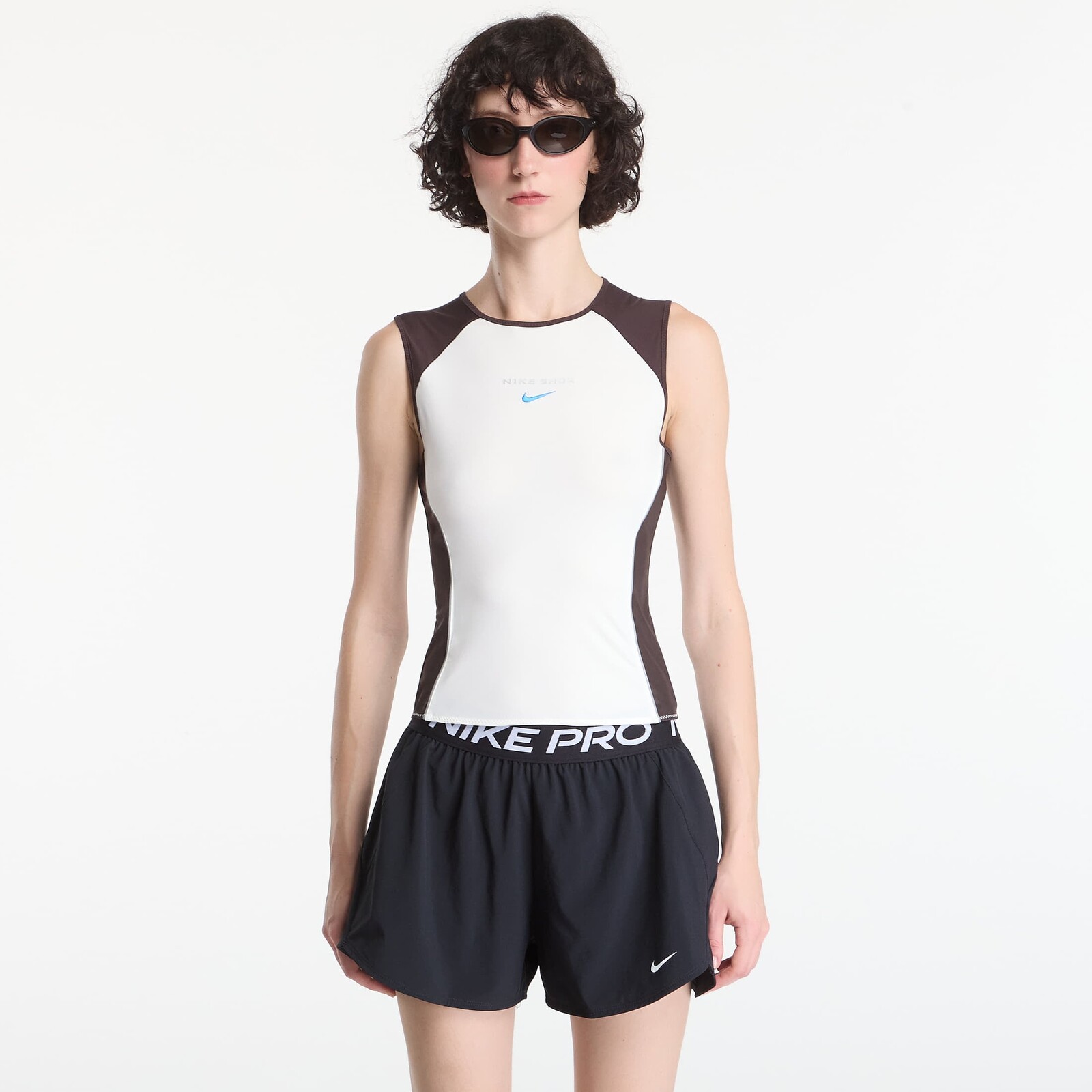 Tank top Nike Sportswear Women's Tank Top Sail/ Velvet Brown M