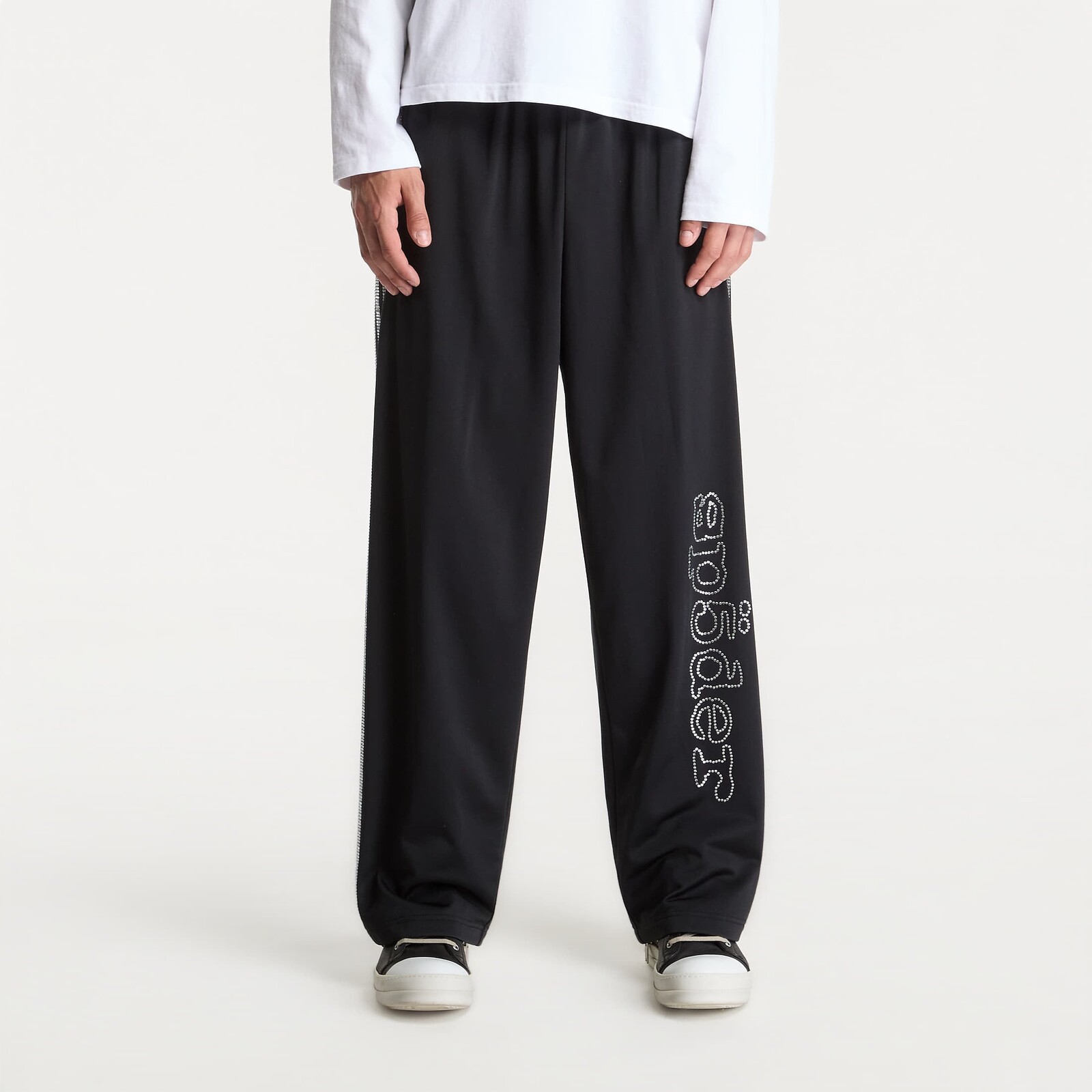 Pants adidas x SP5DER Rhinestone Trackpant Black L