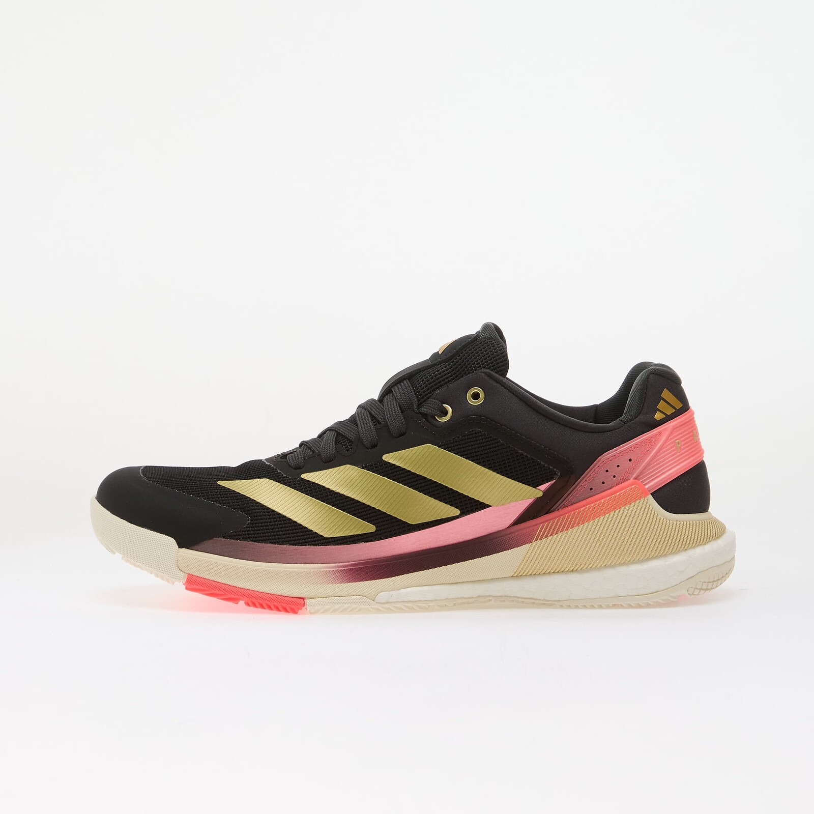Sneakers adidas Crazyquick BOOST Padel Core Black/ Gold Met./ Solar Turbo UK 7