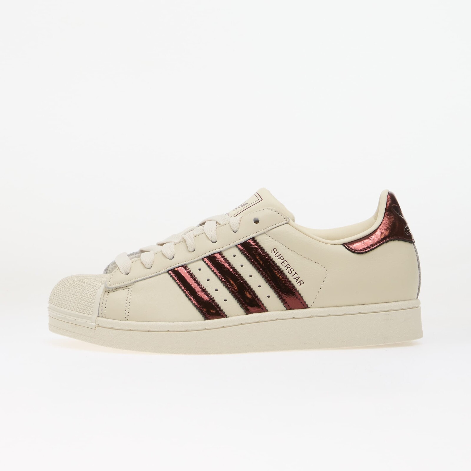 Sneakers adidas Superstar II Off White/ Maroon/ Gold Met. UK 7