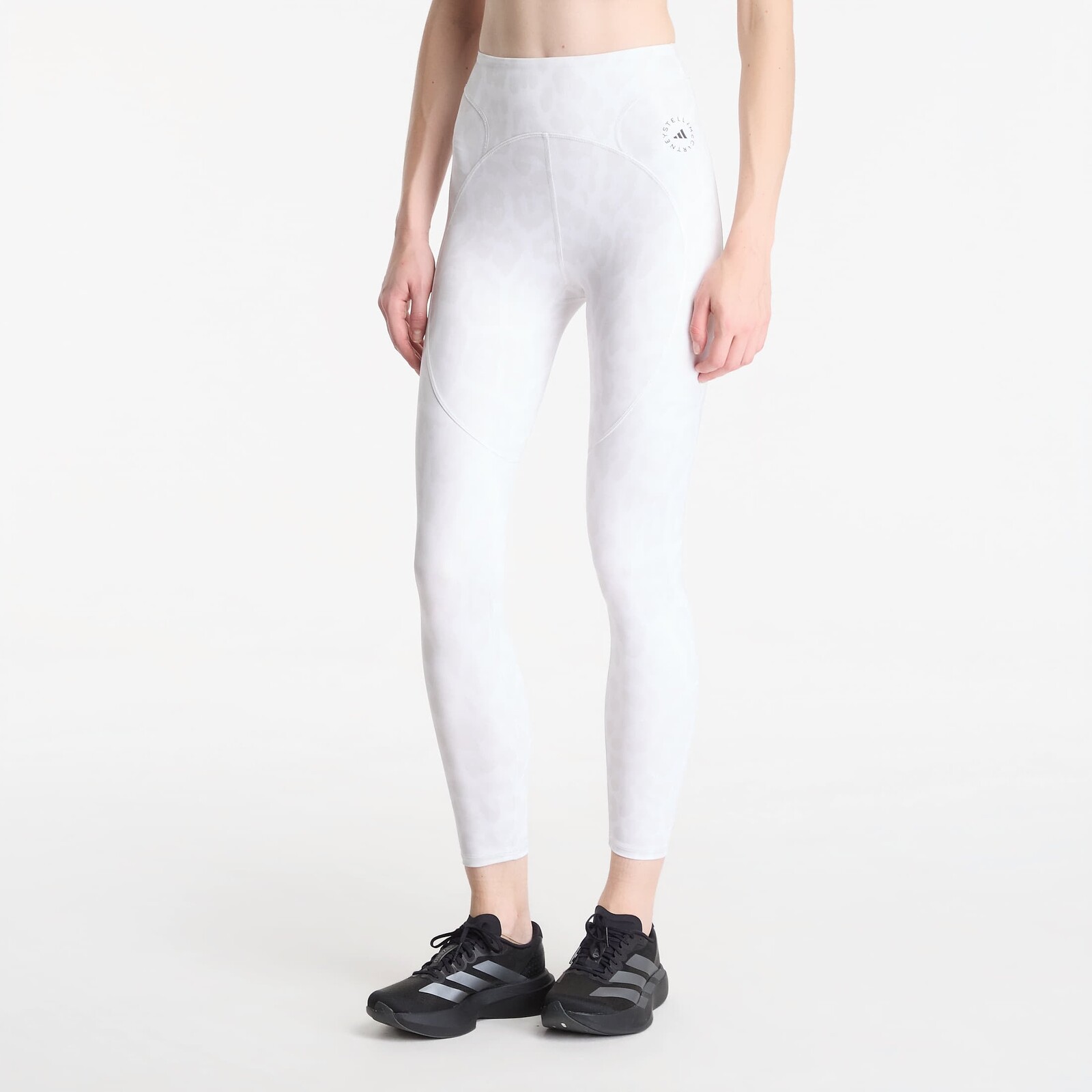 Pants adidas by Stella McCartney Training 7/8 Leggings Printed Core White/ Orbit Grey S