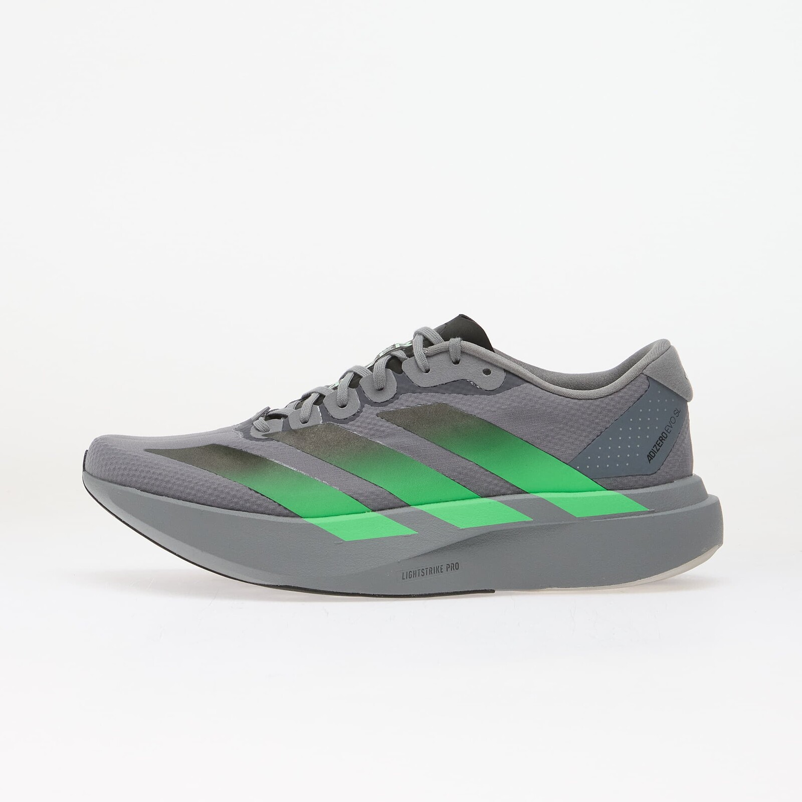Sneakers adidas Adizero Evo SL Grey/ Screaming Green/ Carbon UK 7.5
