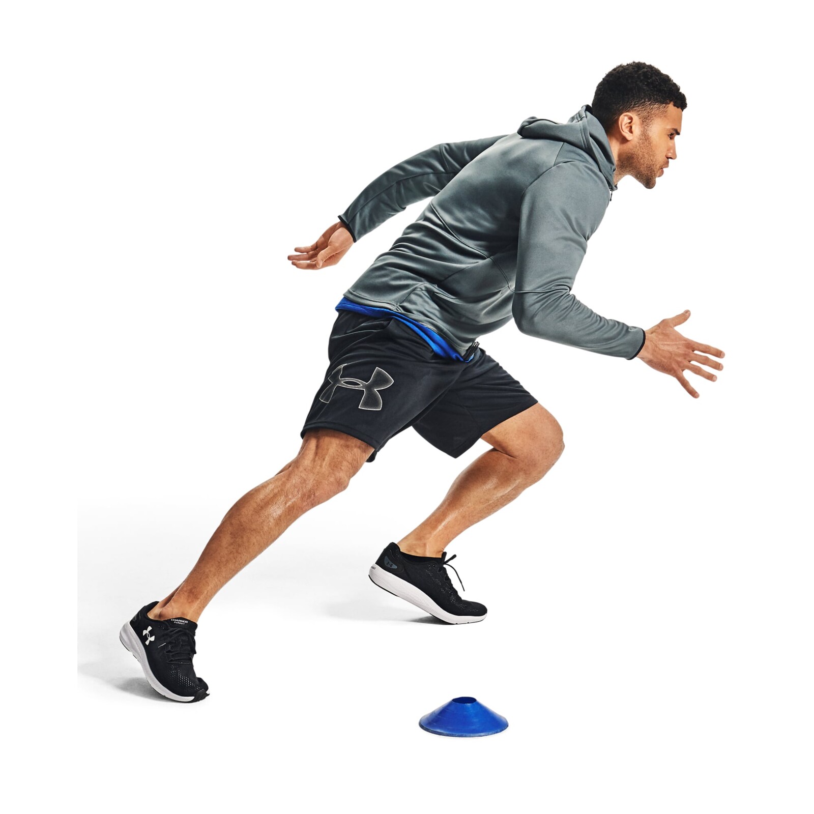 Under Armour Tech Graphic Short Black/ Graphite XXL