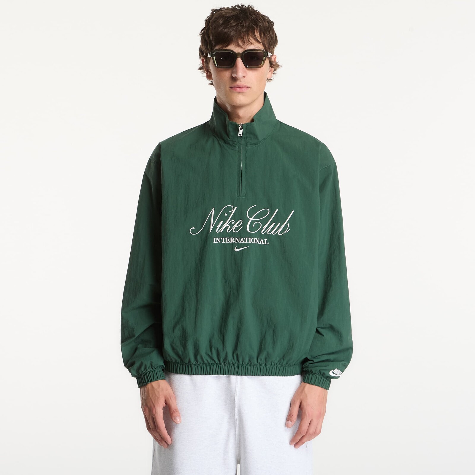 Jacket Nike Sportswear Club Men's 1/2 Zip Jacket Fir/ Phantom/ Phantom XL