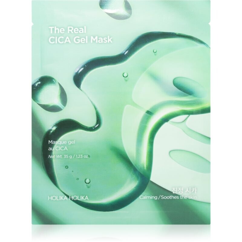 Holika Holika The Real CICA Gel Mask soothing sheet mask with moisturising effect 35 g