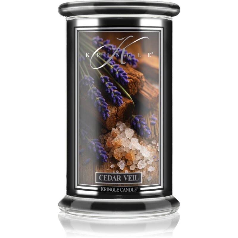 Kringle Candle Reserve Cedar Veil scented candle 623 g