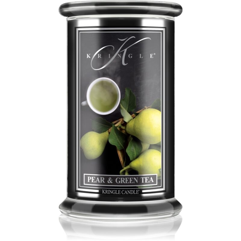 Kringle Candle Reserve Pear & Green Tea scented candle 623 g