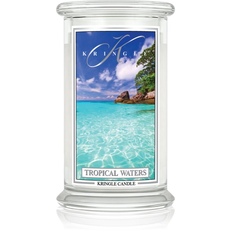 Kringle Candle Classic Tropical Waters scented candle 623 g