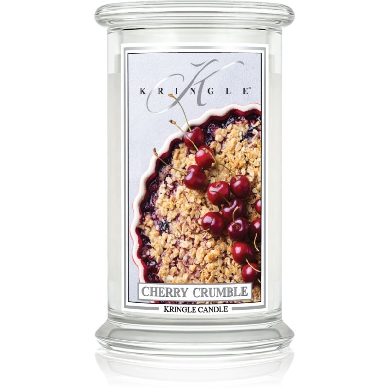 Kringle Candle Classic Cherry Crumble scented candle 623 g