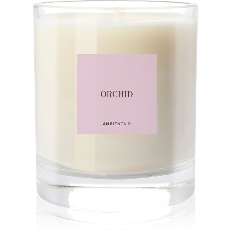 Ambientair COLOURS Orchid scented candle 200 g