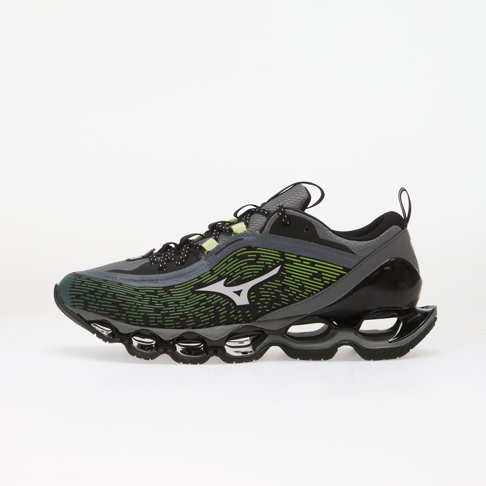 Sneakers Mizuno Wave Prophecy 13.2 Green Glow/ Cloudscape/ Quiet Shade UK 8