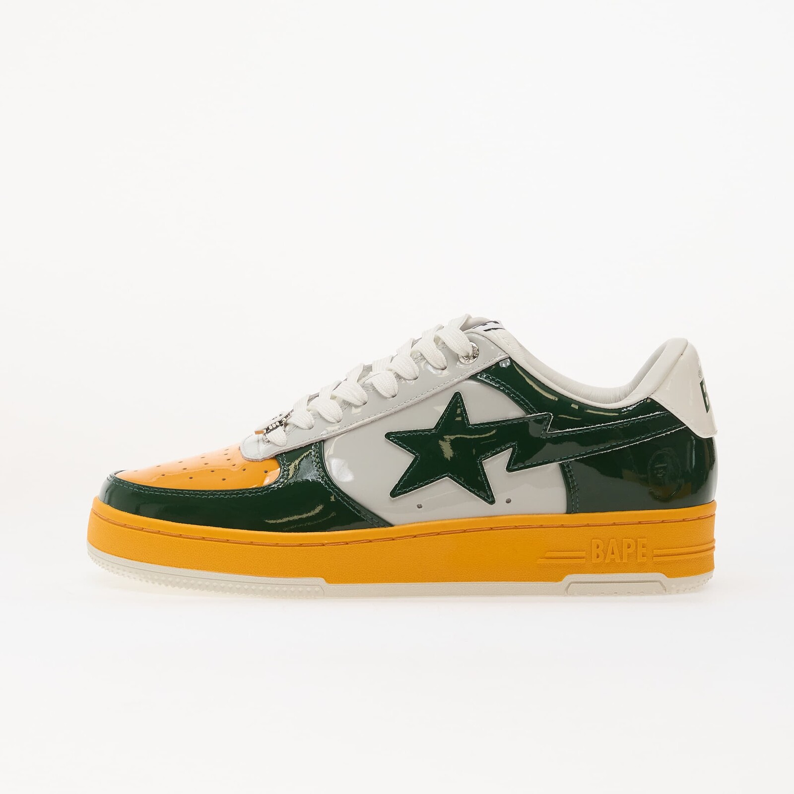 Sneakers A Bathing Ape Bape Sta 6-2 Green UK 7.5