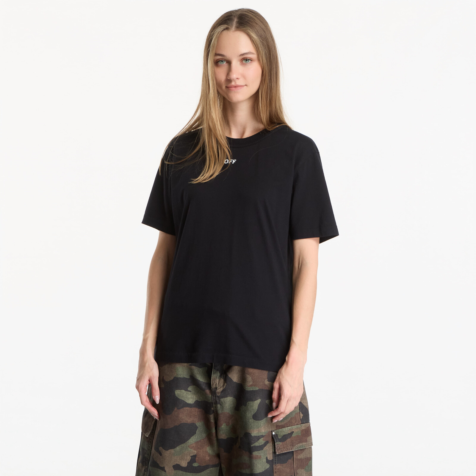 T-shirt Off-White Industrial Half Arrow Regular S/S Tee UNISEX Black XL