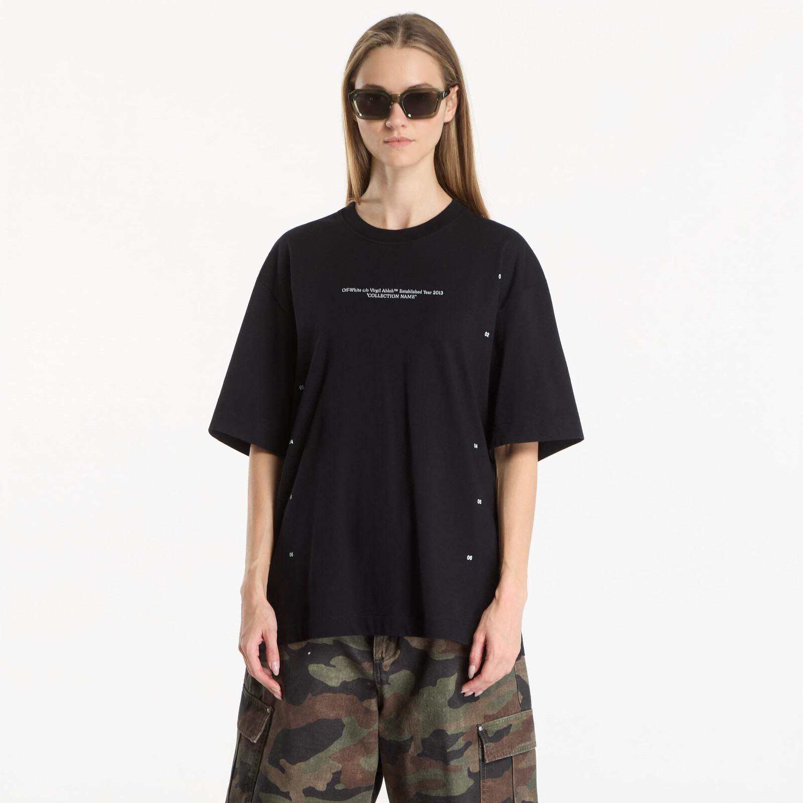 T-shirt Off-White Chakra Arrow Skate S/S Tee UNISEX Black M