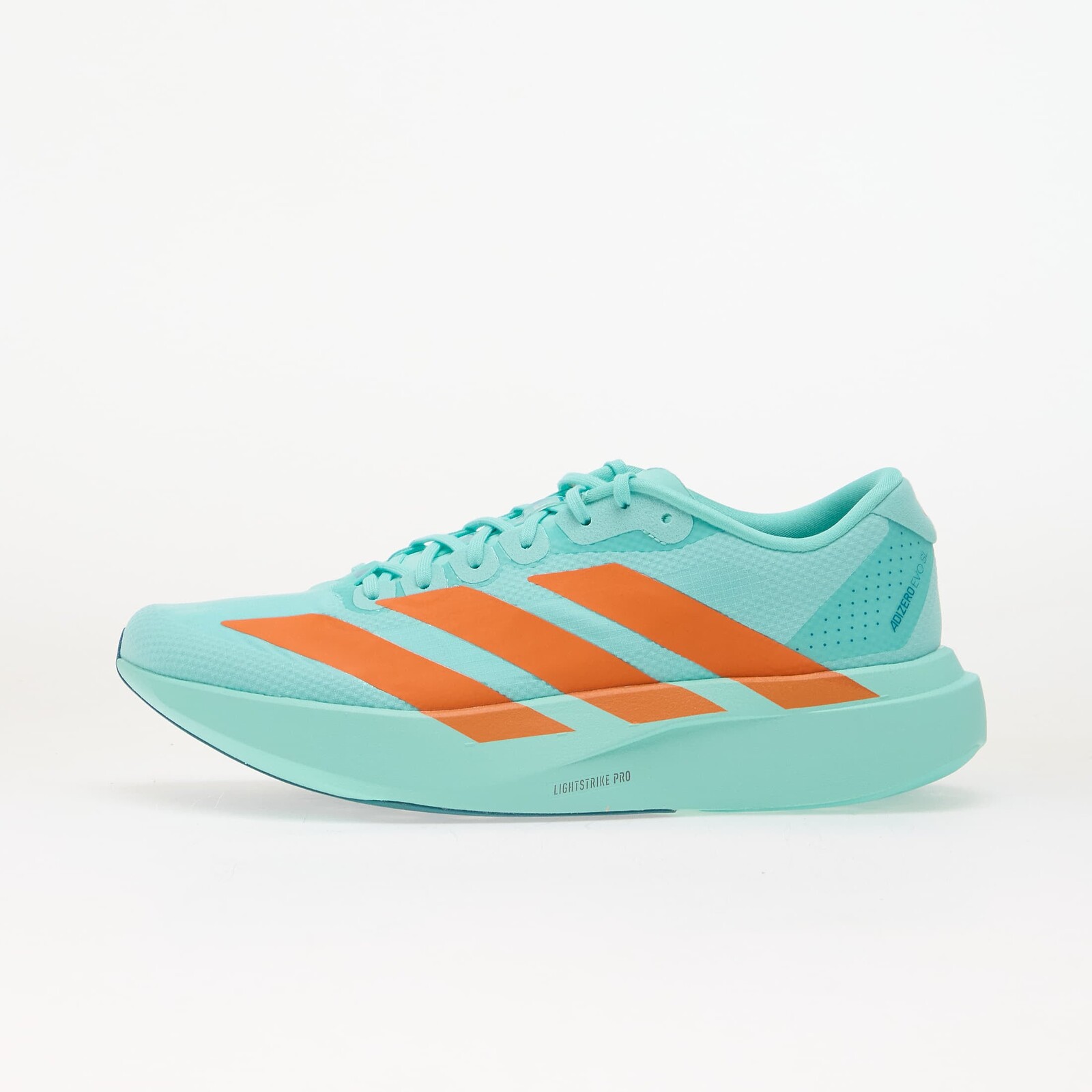 Sneakers adidas ADIZERO EVO SL Woven Flash Aqua/ Impact Orange/ Arctic Fusion UK 12