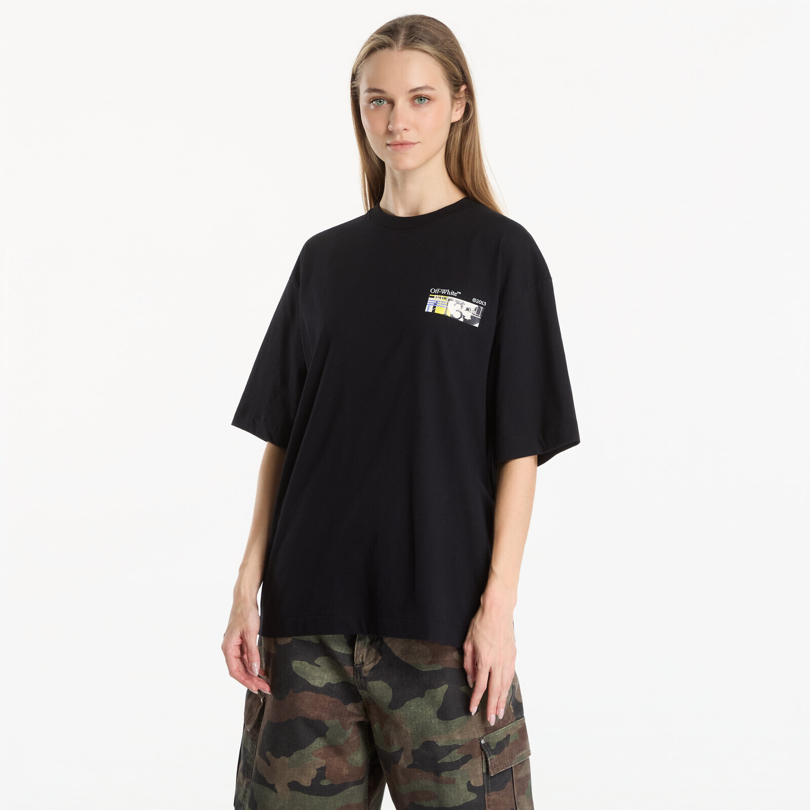 T-shirt Off-White Industrial Arrow Skate S/S Tee UNISEX Black L