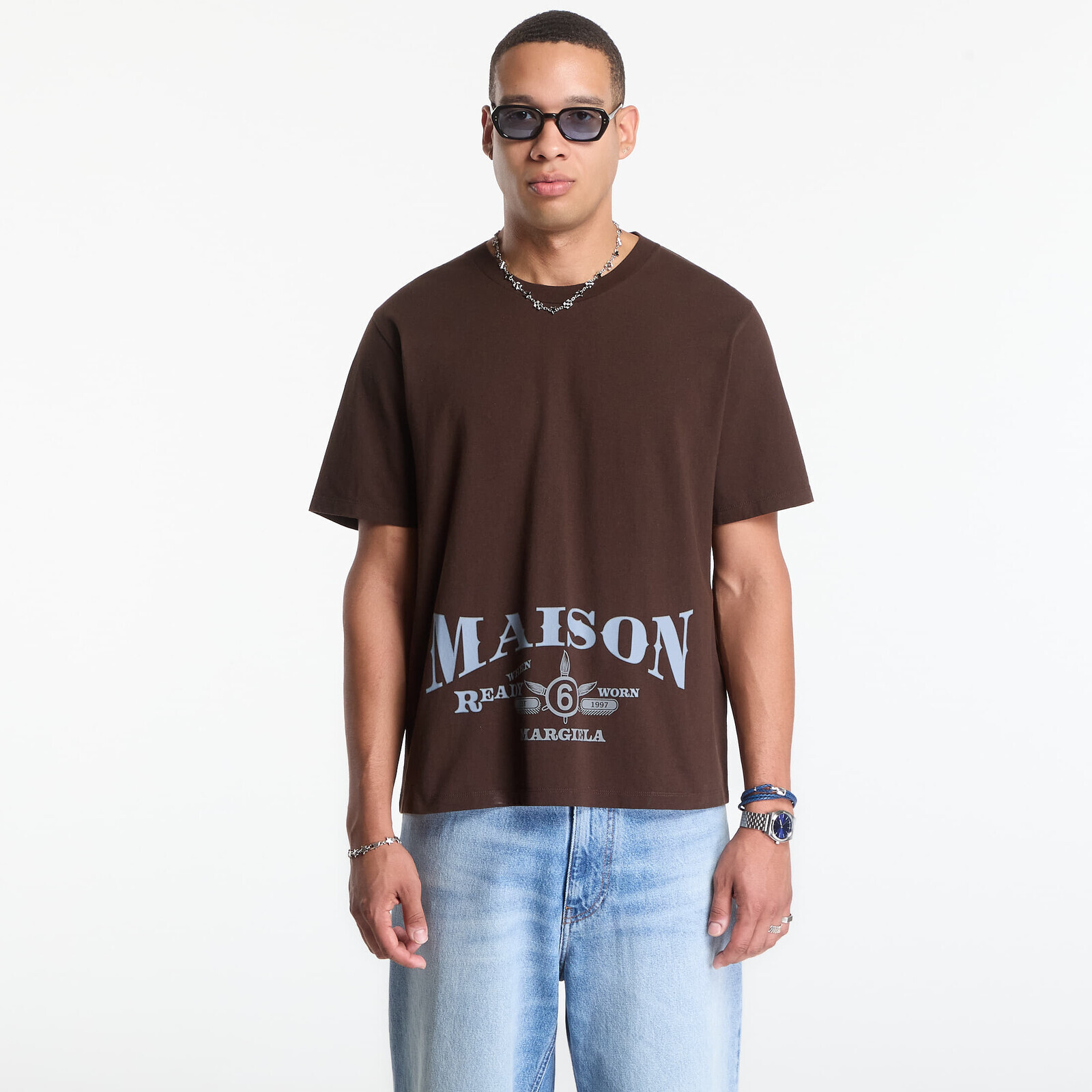 T-shirt MM6 T-Shirt Brown S