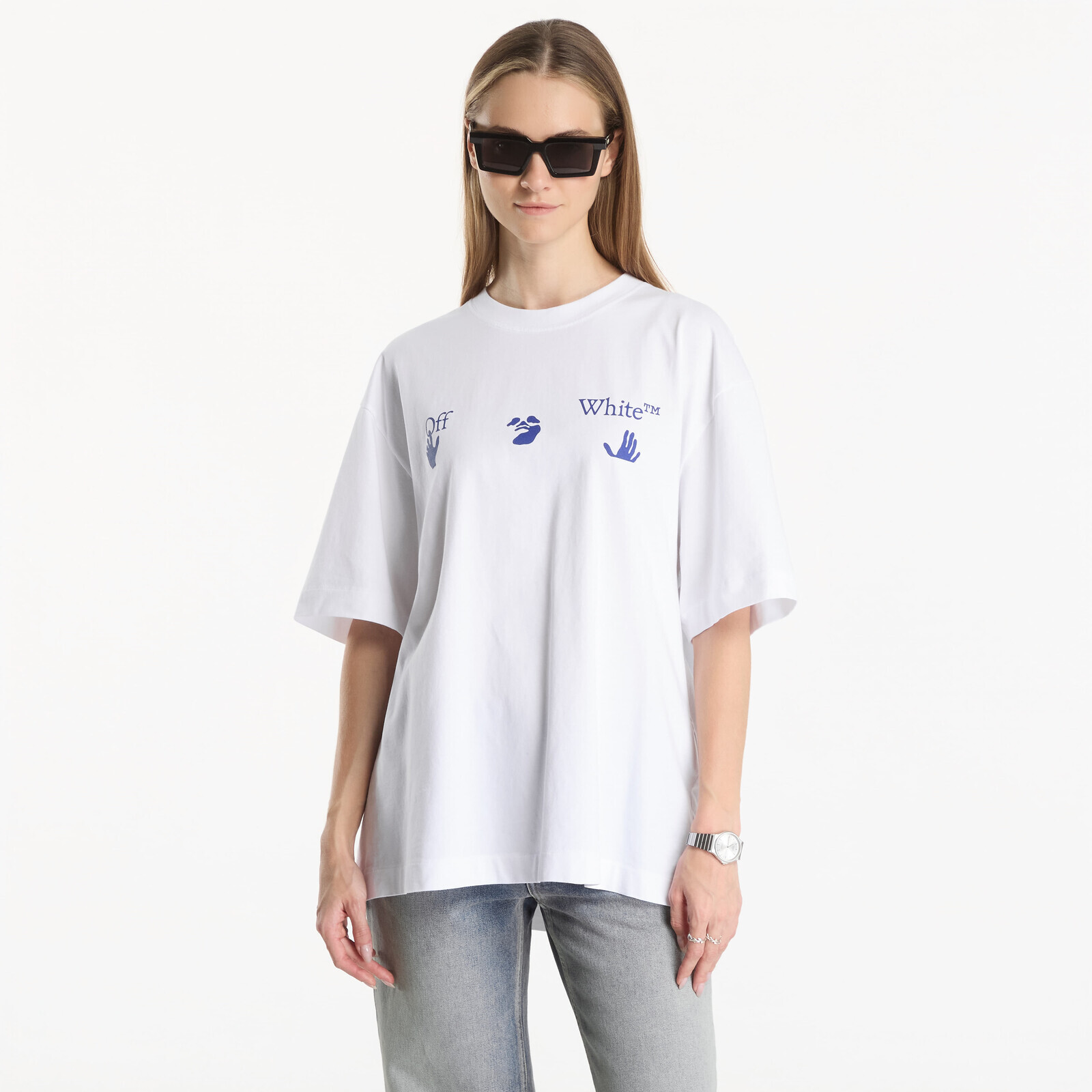 T-shirt Off-White Bacco Arrow Skate S/S Tee UNISEX White XL