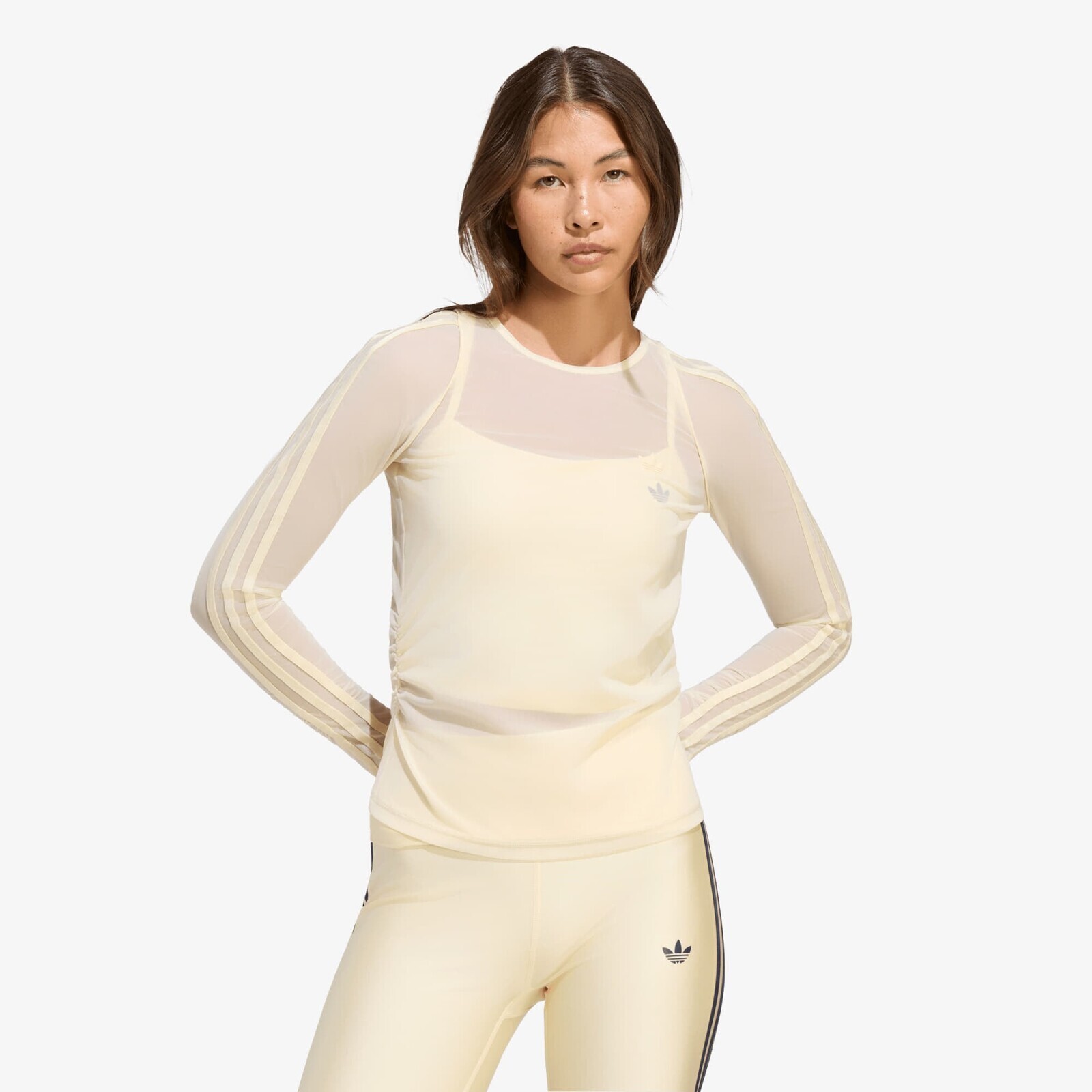T-shirt adidas Originals Sport Longsleeve Shirt Warm Vanilla M