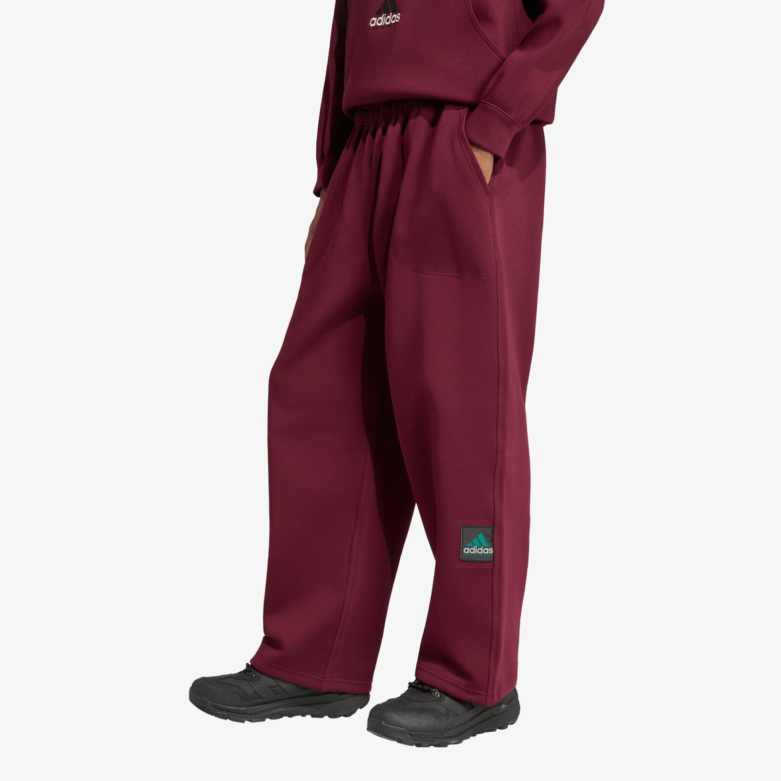 Pants adidas Spacer Open Hem Pants Maroon L