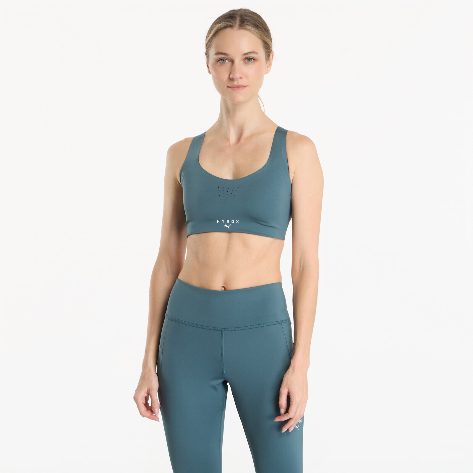Puma X Hyrox Pwrmode Bra Herb Garden L