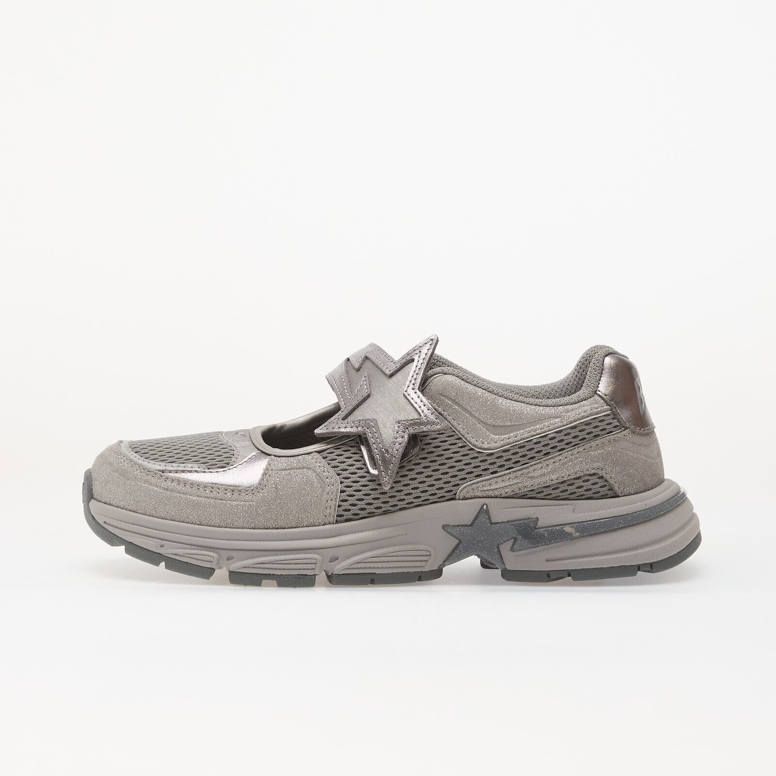 Sneakers A Bathing Ape Shark Sta Mary Jane 1 Silver UK 2.5
