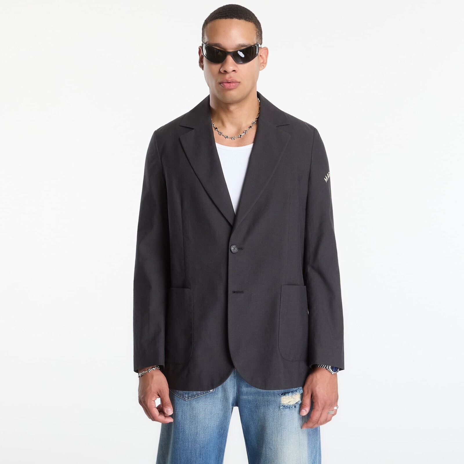Jacket MM6 Jacket Dark Grey Melange 44