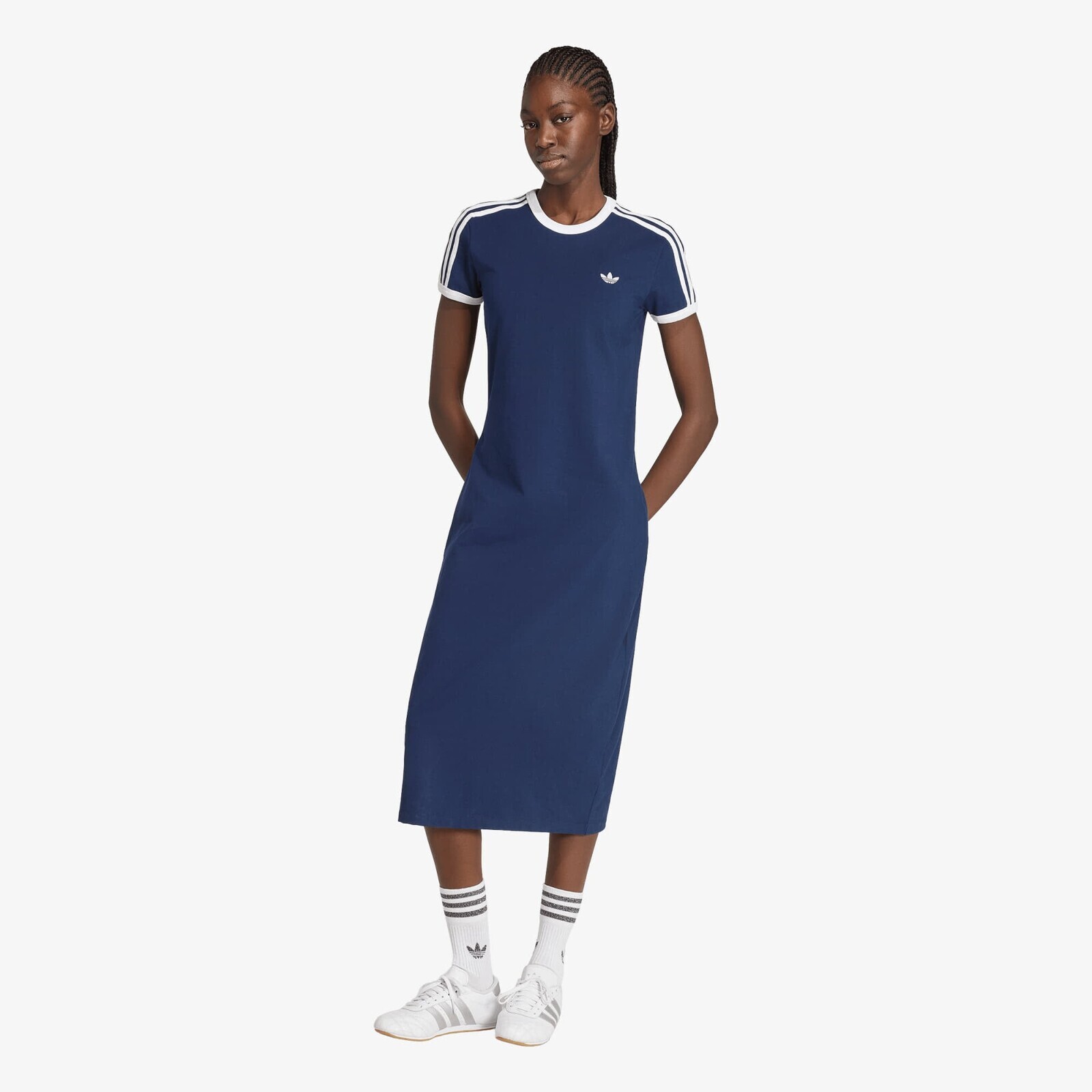 adidas 3-Stripes Dress Slim Night Indigo/ White M