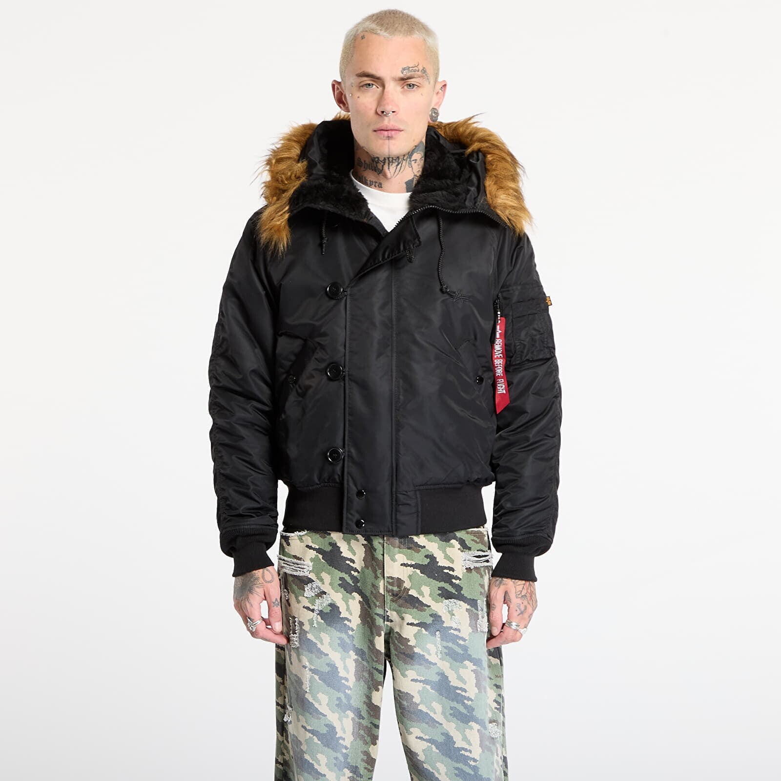 Jacket Alpha Industries N-2B Heritage Black L